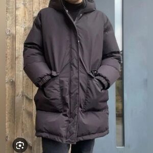 SAMSOE SAMSOE black puffer jacket